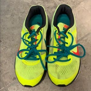 Yellow Nike sneakers size 6.5